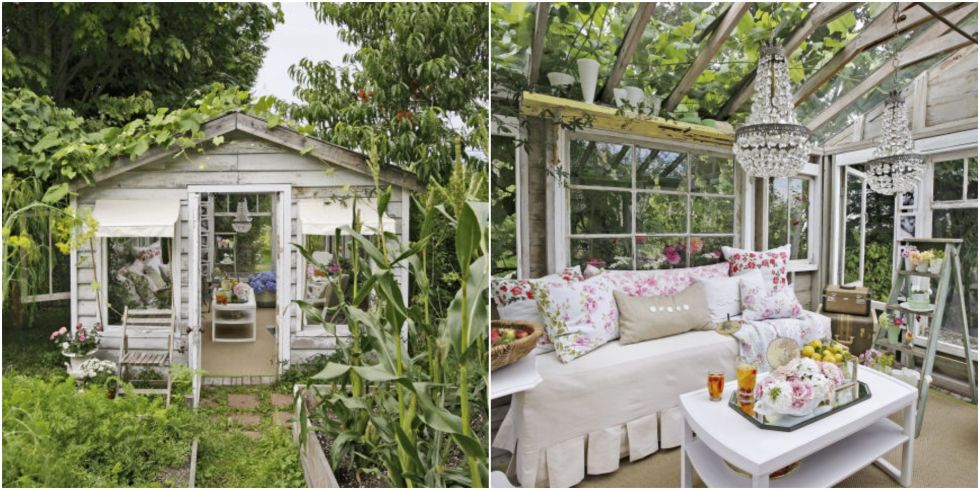 A She Shed - a small outdoor cottage