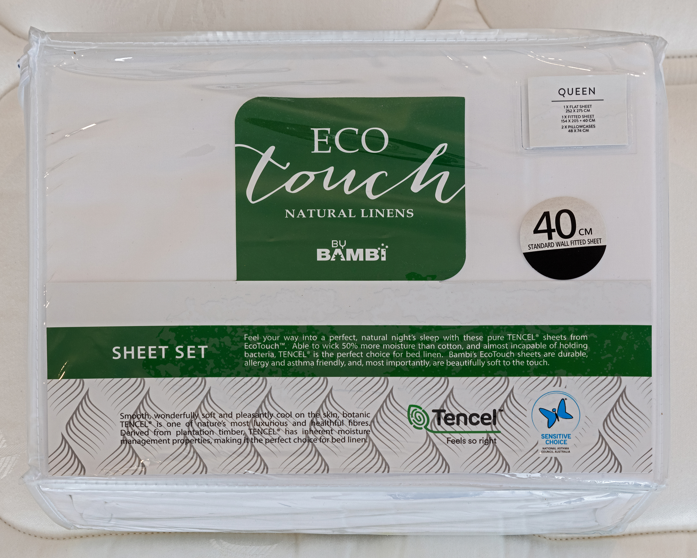 Bambi Sheet Set - White