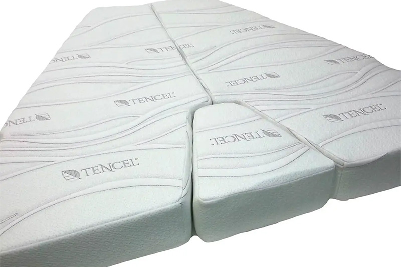 Custom Size Latex Mattress with Stretch Tencel Cover Adjusted Custom Size Latex Mattress with Stretch Tencel Cover Adjusted