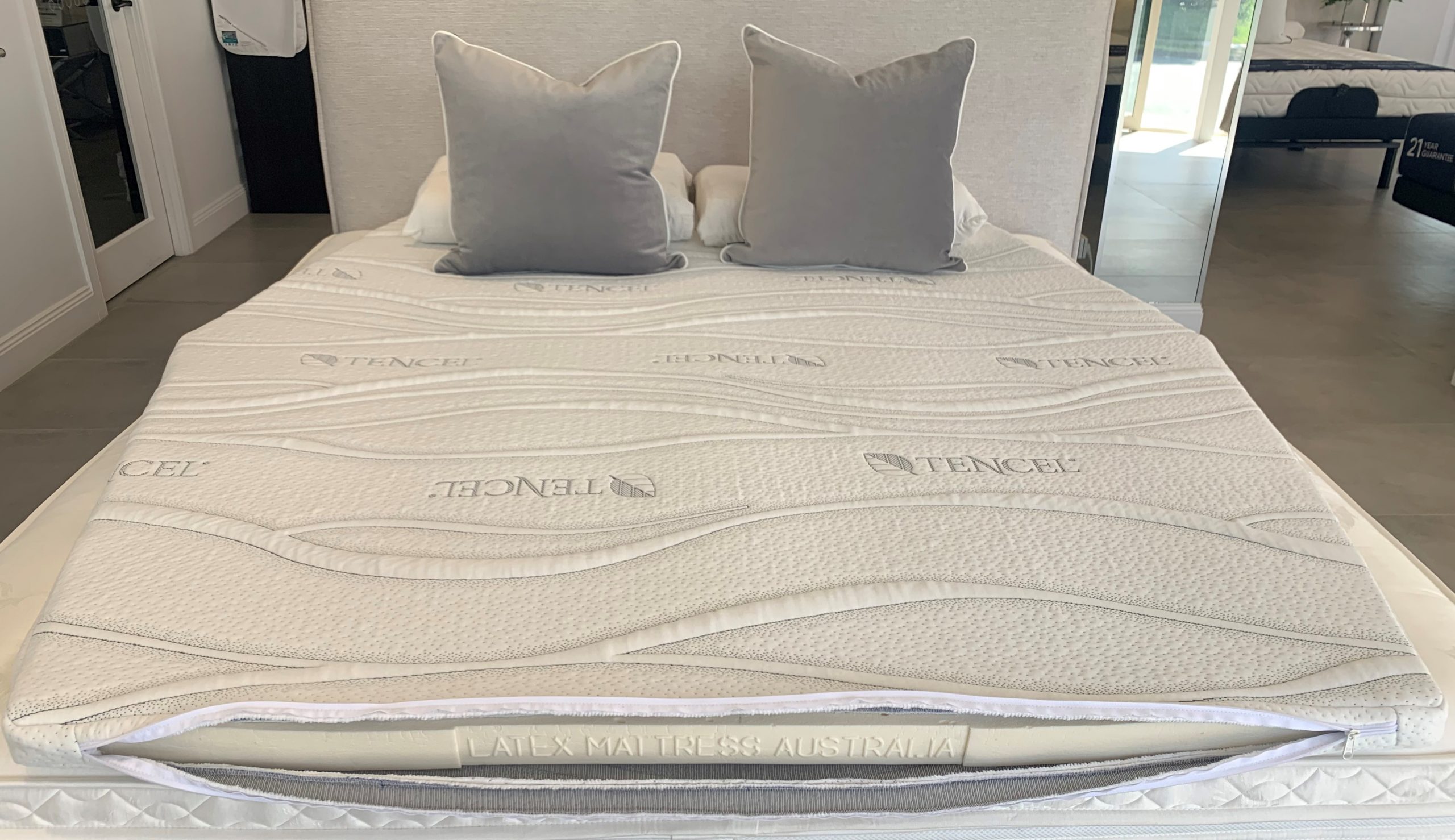 Custom-Sized Boat Latex Mattress - Unzipped Custom-Sized Boat Latex Mattress - Unzipped