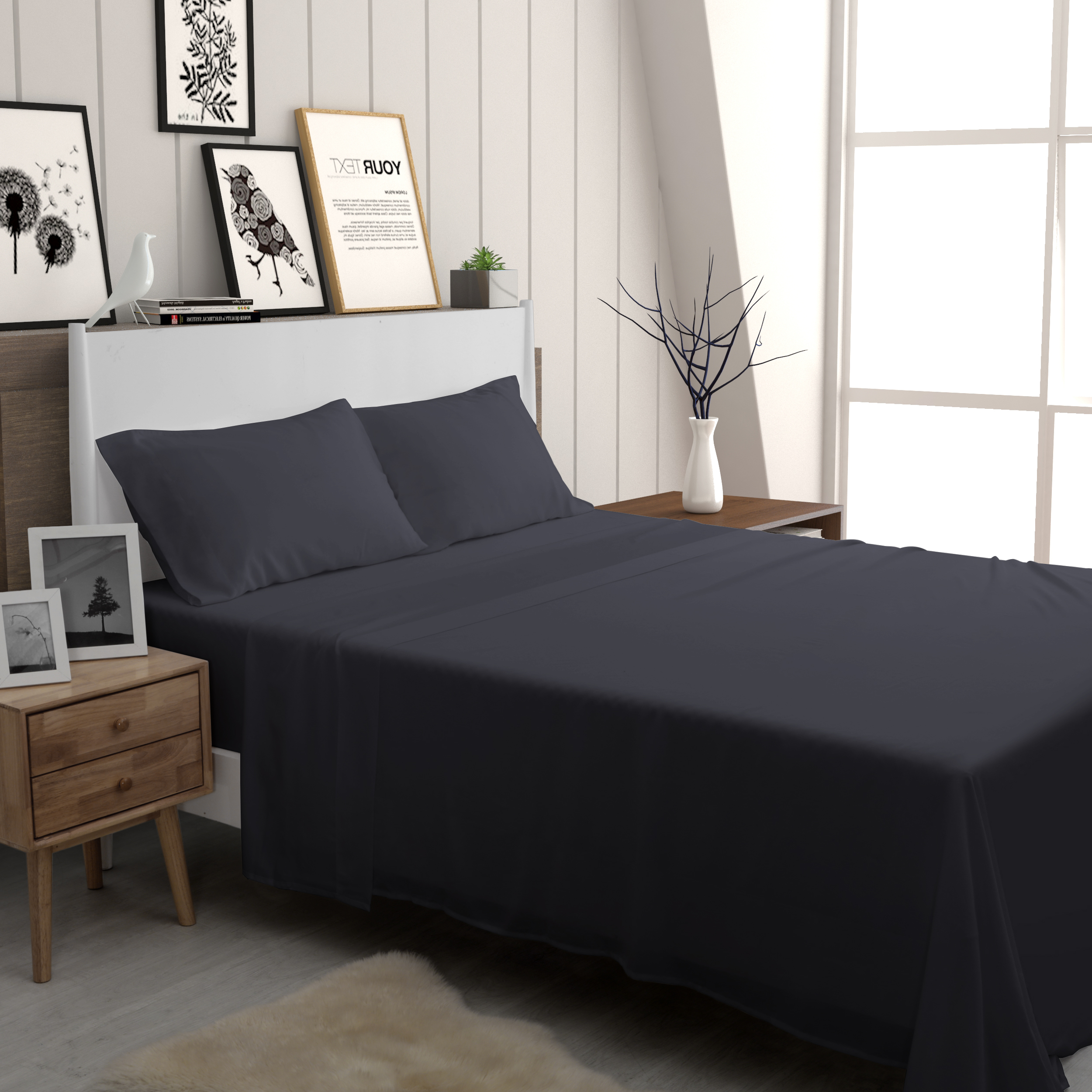 Eco Touch Tencel Sheets Graphite Eco Touch Tencel Sheets Graphite