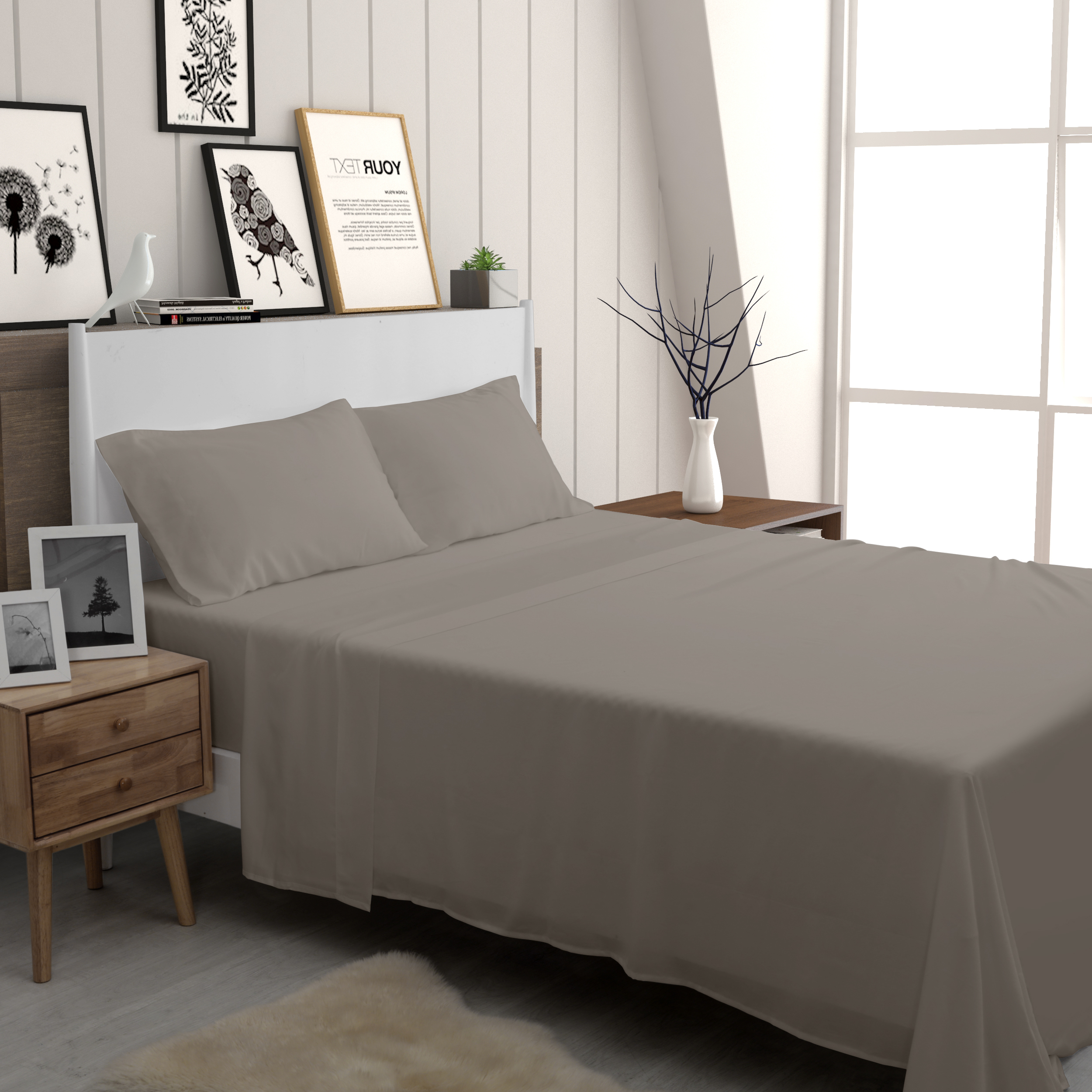 Eco TouchTench Sheets Linen