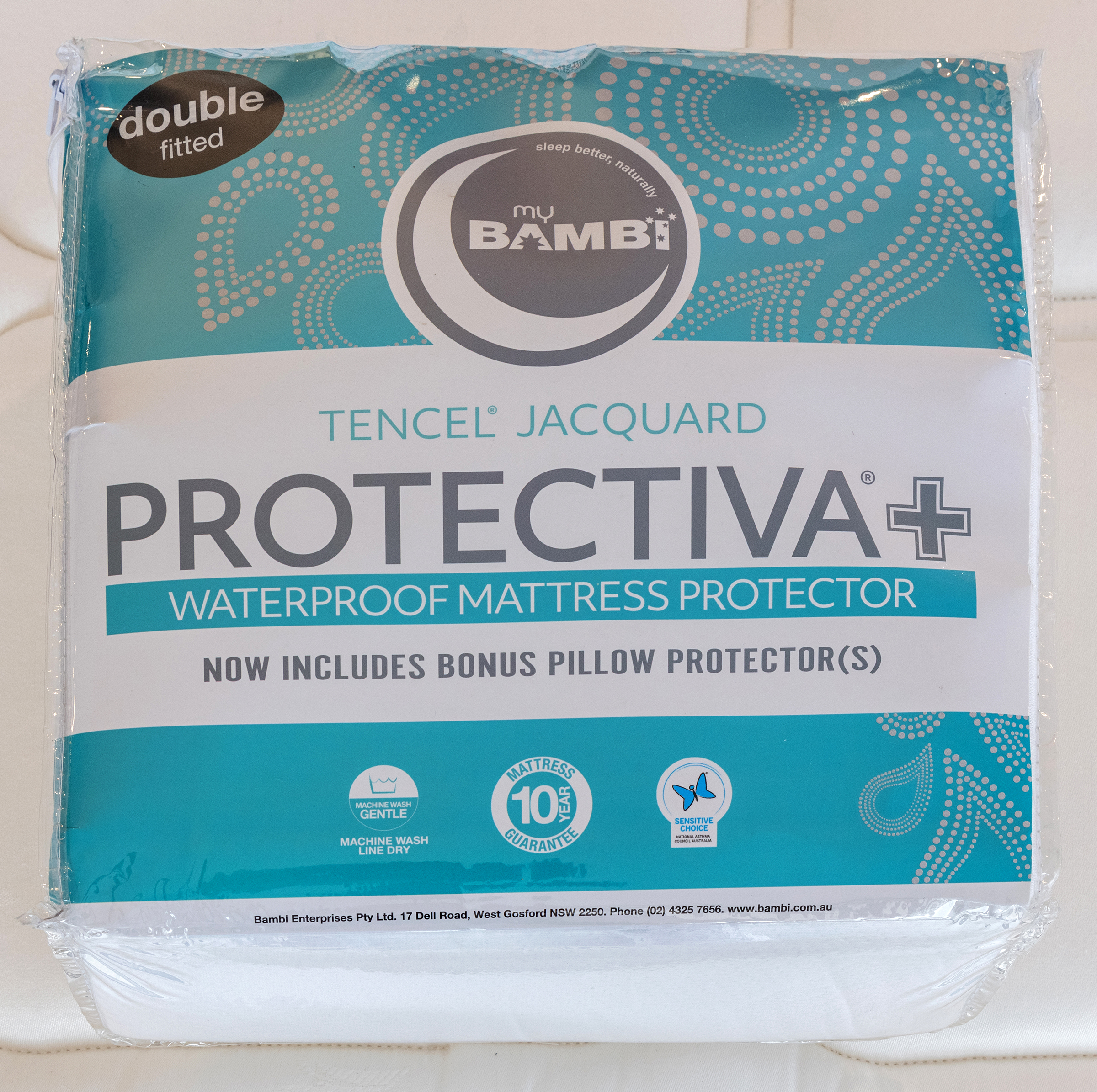 Waterproof Mattress Protector - Double Waterproof mattress protector